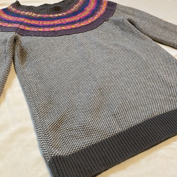 Mossimo cotton acrylic blend knit sweater gray - Picture 2 of 5